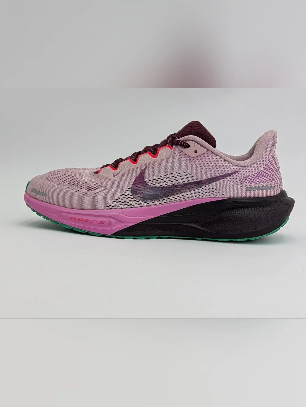 Nike Pegasus 41 Faith Kipyegon Sz 12 Women's Plum Chalk Running Shoes